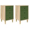 vidaXL &Eacute;jjeliszekr&eacute;ny GELEEN 2 db Sonoma T&ouml;lgy 36 x 33 x 60 cm