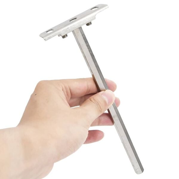 vidaXL 12db sz&eacute;nac&eacute;l lebegő polckonzolok l&aacute;thatatlan &Oslash;12x200 mm