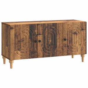 vidaXL TV szekr&eacute;ny 99 x 34,5 x 50 cm Antik Fa Szerelt Fa