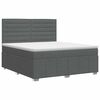 vidaXL Boxspring &aacute;gy matraccal S&ouml;t&eacute;tsz&uuml;rke 160 x 200 cm Sz&ouml;vet