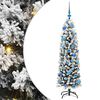 vidaXL Mű kar&aacute;csonyfa 150 LED-del Z&ouml;ld 150 cm PVC, ac&eacute;l &eacute;s műanyag