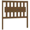 vidaXL m&eacute;zbarna t&ouml;m&ouml;r fenyőfa &aacute;gyfejt&aacute;mla 95,5x4x100 cm