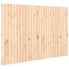 vidaXL t&ouml;m&ouml;r fenyőfa fali fejt&aacute;mla 166 x 3 x 110 cm