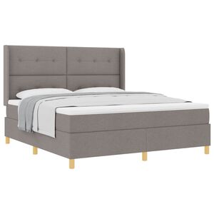 vidaXL Boxrug&oacute;s &aacute;gy fejt&aacute;ml&aacute;val T&oacute;psz&iacute;nű 180 x 200 cm sz&ouml;vet