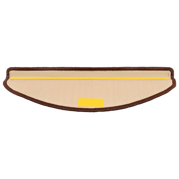 vidaXL 5 db barna &ouml;ntapad&oacute; l&eacute;pcsőszőnyeg 65x21x4 cm