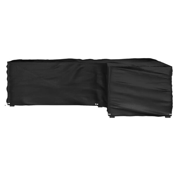 vidaXL L-alak&uacute; kerti b&uacute;torhuzat 16 fűzőlyukkal 285 x 285 x 70 cm