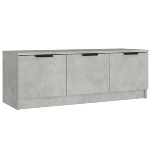 vidaXL betonsz&uuml;rke szerelt fa TV-szekr&eacute;ny 102 x 35 x 36,5 cm