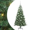 vidaXL Kar&aacute;csonyfa Z&ouml;ld 120 cm PVC