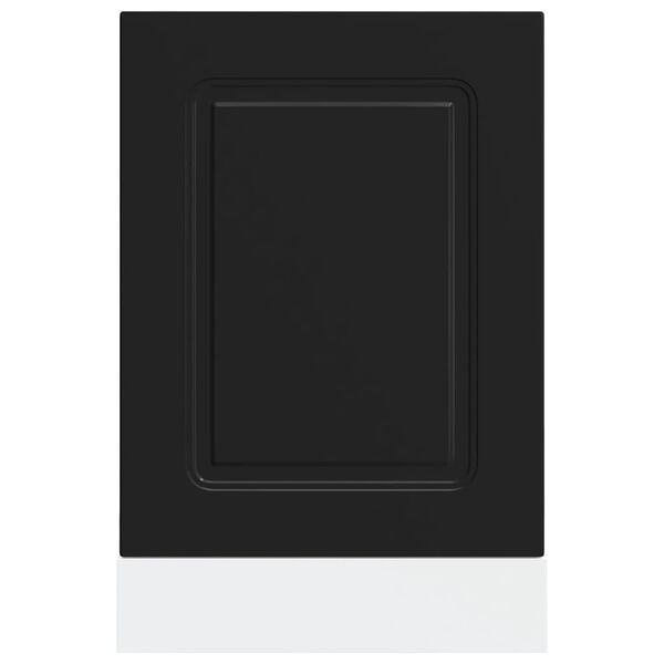 vidaXL mosogat&oacute;g&eacute;p panel&nbsp;Kalmar&nbsp;Fekete 45x1,5x67 cm m&eacute;rn&ouml;ki fa