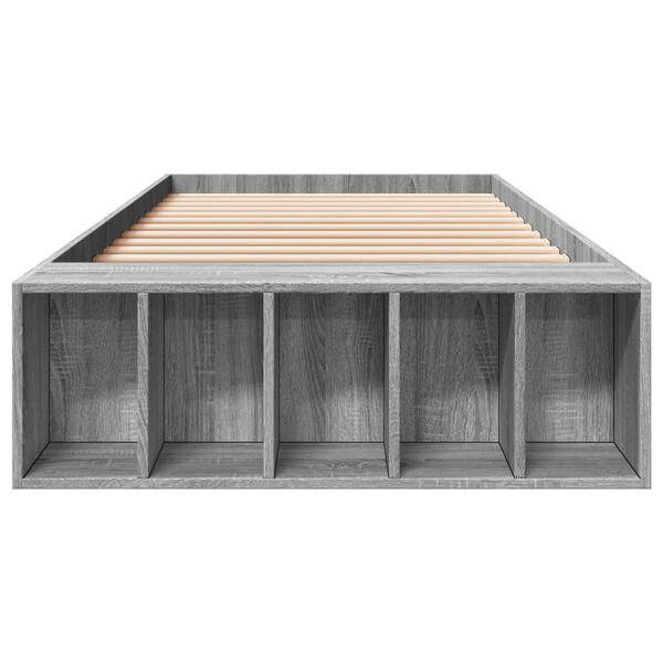 vidaXL sonoma t&ouml;lgysz&iacute;nű szerelt fa &aacute;gykeret 90 x 200 cm