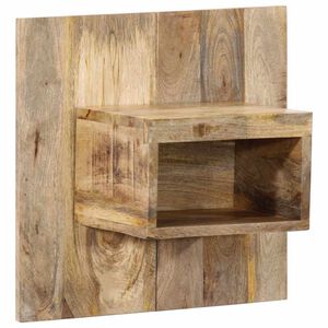 vidaXL &Eacute;jjeli szekr&eacute;ny 50x27x50 cm t&ouml;m&ouml;r durva fa mang&oacute;