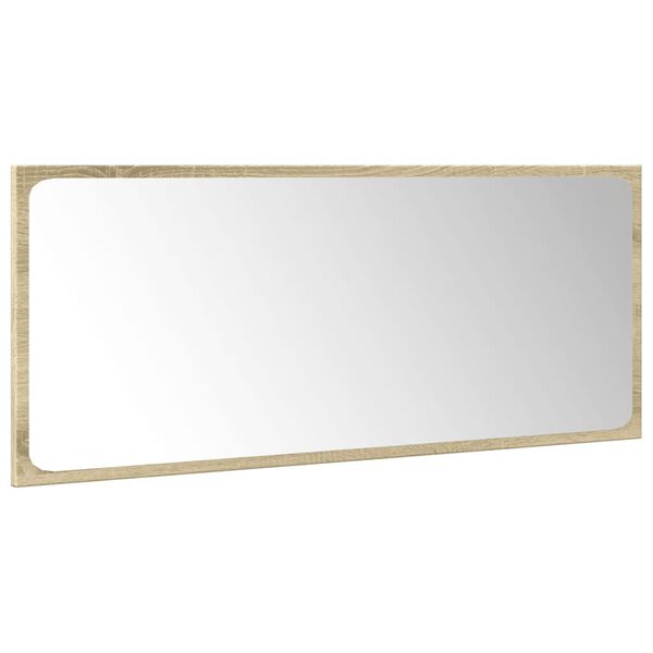 vidaXL 3 r&eacute;szes sonoma t&ouml;lgysz&iacute;nű szerelt fa f&uuml;rdőszobai b&uacute;torszett