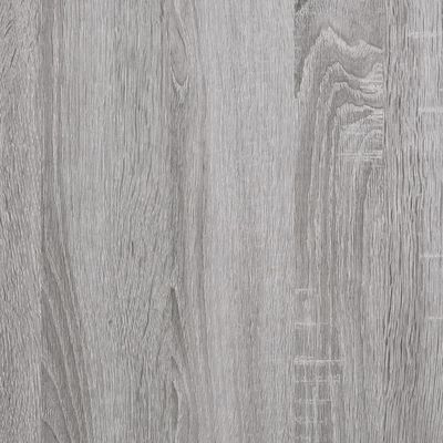 vidaXL szürke sonoma színű szerelt fa tárolópad 42x42x46 cm