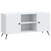 vidaXL TV szekr&eacute;ny Feh&eacute;r 102 x 34,5 x 50 cm Szerelt Fa