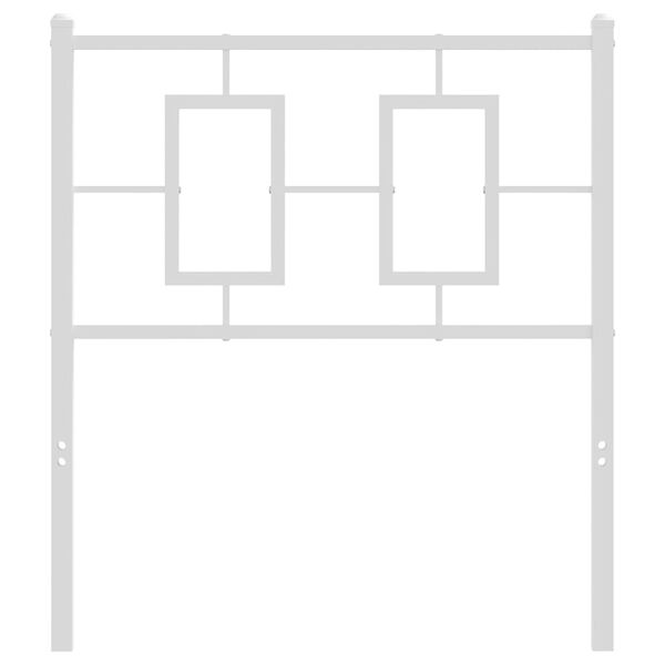 vidaXL feh&eacute;r f&eacute;m csere fejt&aacute;mla 80 cm