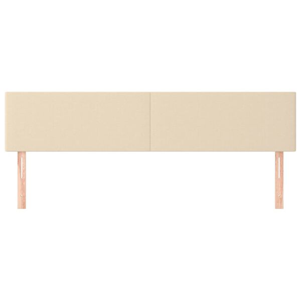 vidaXL kr&eacute;msz&iacute;nű sz&ouml;vet fejt&aacute;mla 180 x 5 x 78/88 cm