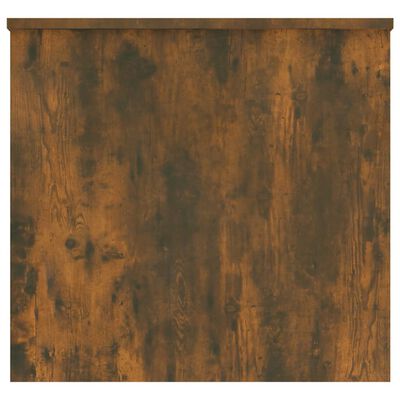 vidaXL füstös tölgyszínű szerelt fa dohányzóasztal 102x55,5x52,5 cm