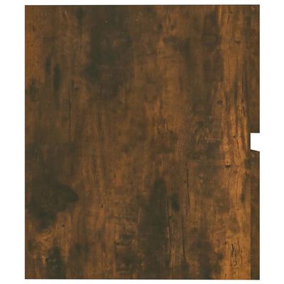 vidaXL füstös tölgy színű szerelt fa mosdószekrény 41 x 38,5 x 45 cm