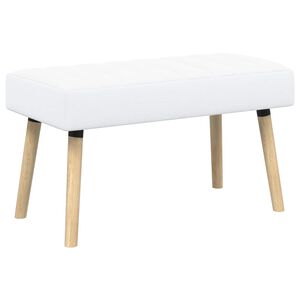 vidaXL Csatorna-parn&aacute;s pad Feh&eacute;r 80 x 40 x 46 cm Sz&ouml;vet