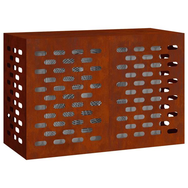 vidaXL L&eacute;gkondicion&aacute;l&oacute; Takar&oacute; Rozsd&aacute;s 90 x 40 x 60 cm