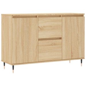 vidaXL sonoma t&ouml;lgy sz&iacute;nű szerelt fa t&aacute;lal&oacute;szekr&eacute;ny 101,5 x 35 x 70 cm