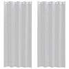 vidaXL Voile F&uuml;gg&ouml;ny 2 pcs Vil&aacute;gossz&uuml;rke 225 x 140 cm Poli&eacute;szter
