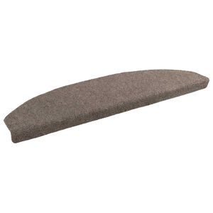 vidaXL &Ouml;ntapad&oacute;s l&eacute;pcsőszőnyegek 15 db 80 x 24,5 x 3,5 cm Mohaach&aacute;t