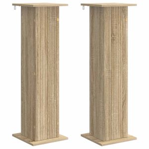 vidaXL N&ouml;v&eacute;ny&aacute;llv&aacute;ny 2 pcs Sonoma T&ouml;lgy 30,5 x 30 x 100,5 cm