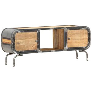 vidaXL t&ouml;m&ouml;r mang&oacute;fa TV-szekr&eacute;ny 110 x 30 x 42 cm