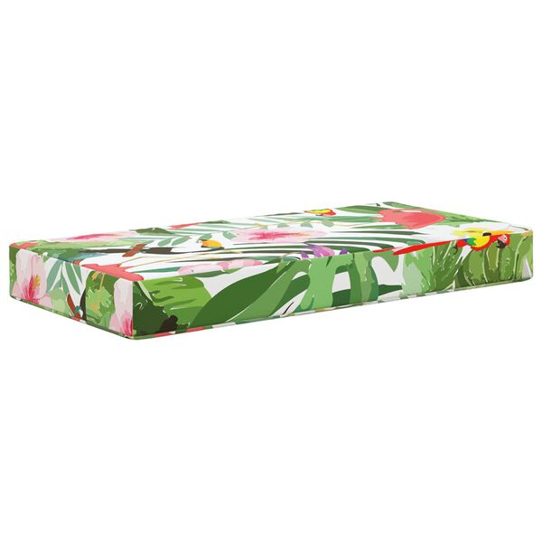 vidaXL K&uuml;lt&eacute;ri &uuml;lőp&aacute;rna sz&iacute;nes 80 x 40 x 8 cm 100% poli&eacute;szter