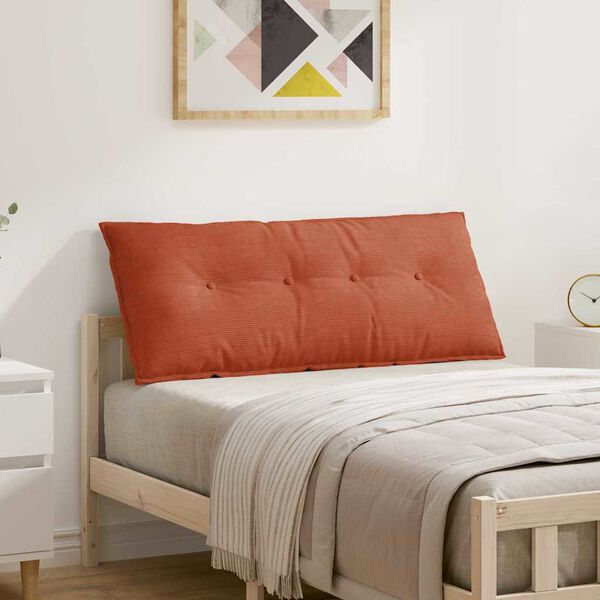 vidaXL H&aacute;tp&aacute;rna Piros Narancs 120 x 50 cm B&aacute;rsonyos sz&ouml;vet