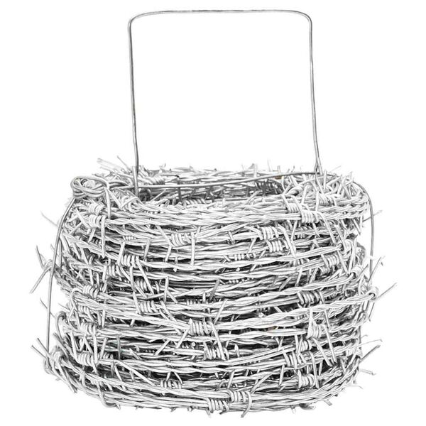 vidaXL Sodrott Dr&oacute;t Ez&uuml;st 50 m Hidrog&aacute;lvasztott Ac&eacute;l