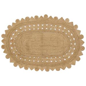 vidaXL Szőnyeg Barna 152 x 245 cm Juta