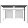 vidaXL antracitsz&uuml;rke pavilon beh&uacute;zhat&oacute; tetővel 3 x 4 x 2,3 m 180 g/m&sup2;