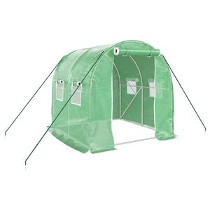 vidaXL z&ouml;ld ac&eacute;lv&aacute;zas melegh&aacute;z 4 m&sup2; 2 x 2 x 2 m