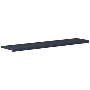 vidaXL Ablakp&aacute;rk&aacute;ny Antracit fa erezettel 160 x 30 x 4,5 cm PVC