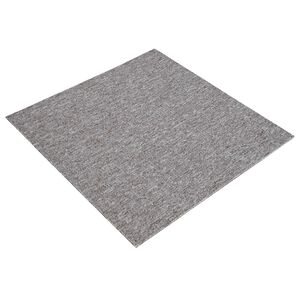 vidaXL Szőnyegcsempe Barna 50 x 50 cm 36 db PP &eacute;s Bitumen
