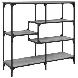 vidaXL sz&uuml;rke sonoma sz&iacute;nű szerelt fa t&aacute;lal&oacute;asztal 103x32x95 cm