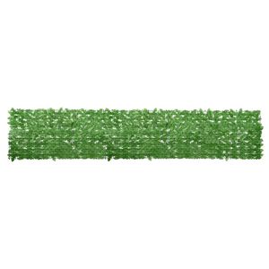 vidaXL z&ouml;ld leveles erk&eacute;lyparav&aacute;n 400 x 75 cm