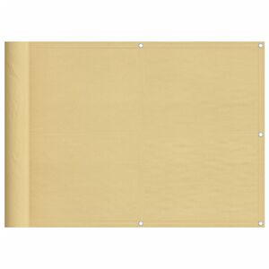 vidaXL homoksz&iacute;nű 100% oxford poli&eacute;szter erk&eacute;lyparav&aacute;n 75 x 300 cm