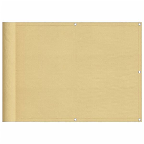 vidaXL homoksz&iacute;nű 100% oxford poli&eacute;szter erk&eacute;lyparav&aacute;n 75 x 300 cm