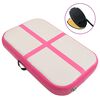 vidaXL r&oacute;zsasz&iacute;n PVC felf&uacute;jhat&oacute; tornamatrac pump&aacute;val 60 x 100 x 20 cm