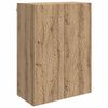 vidaXL Fali szekr&eacute;ny 66 x 34,5 x 90 cm Szerelt Fa K&eacute;zműves T&ouml;lgy