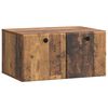 vidaXL Fali TV szekr&eacute;ny 59,5 x 41 x 30 cm Antik Fa Szerelt Fa
