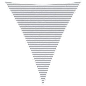 vidaXL Napernyő vitorla Vil&aacute;gossz&uuml;rke &eacute;s feh&eacute;r 5 x 6 x 6 m