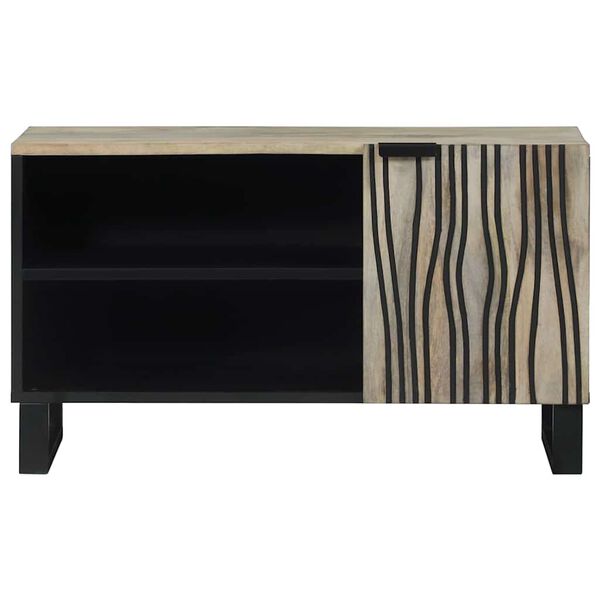 vidaXL TV egys&eacute;gek Feh&eacute;r 80 x 33 x 46 cm Faanyag