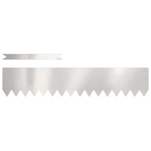 vidaXL Fűszeg&eacute;lyez&eacute;s 50 pcs Ez&uuml;st 100 x 0.05 x 20 cm Rozsdamentes ac&eacute;l