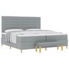 vidaXL Boxrug&oacute;s &aacute;gy matracmal Vil&aacute;gossz&uuml;rke 200 x 200 cm sz&ouml;vet