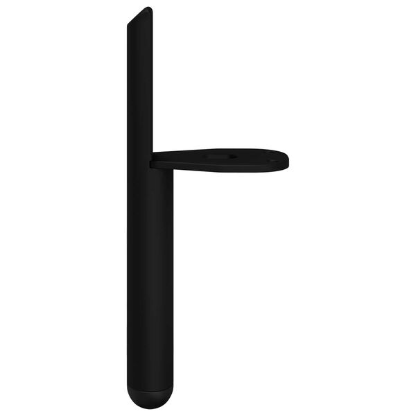 vidaXL B&uacute;tor l&aacute;bak 12 pcs Fekete 66 x 36 x 160 mm Vas