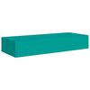 vidaXL k&eacute;k MDF falra szerelhető fi&oacute;kos polc 60 x 23,5 x 10 cm